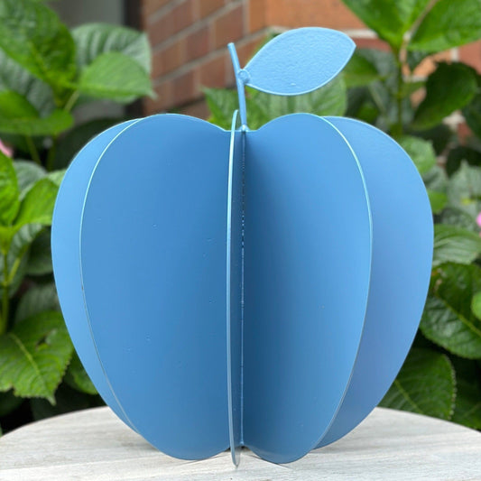 Powder Coated Apple - Blue