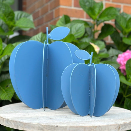 Powder Coated Apple - Blue