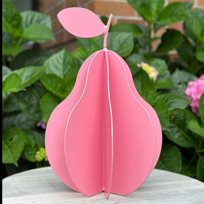 Powder Coated Pear - Pink