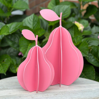 Powder Coated Pear - Pink