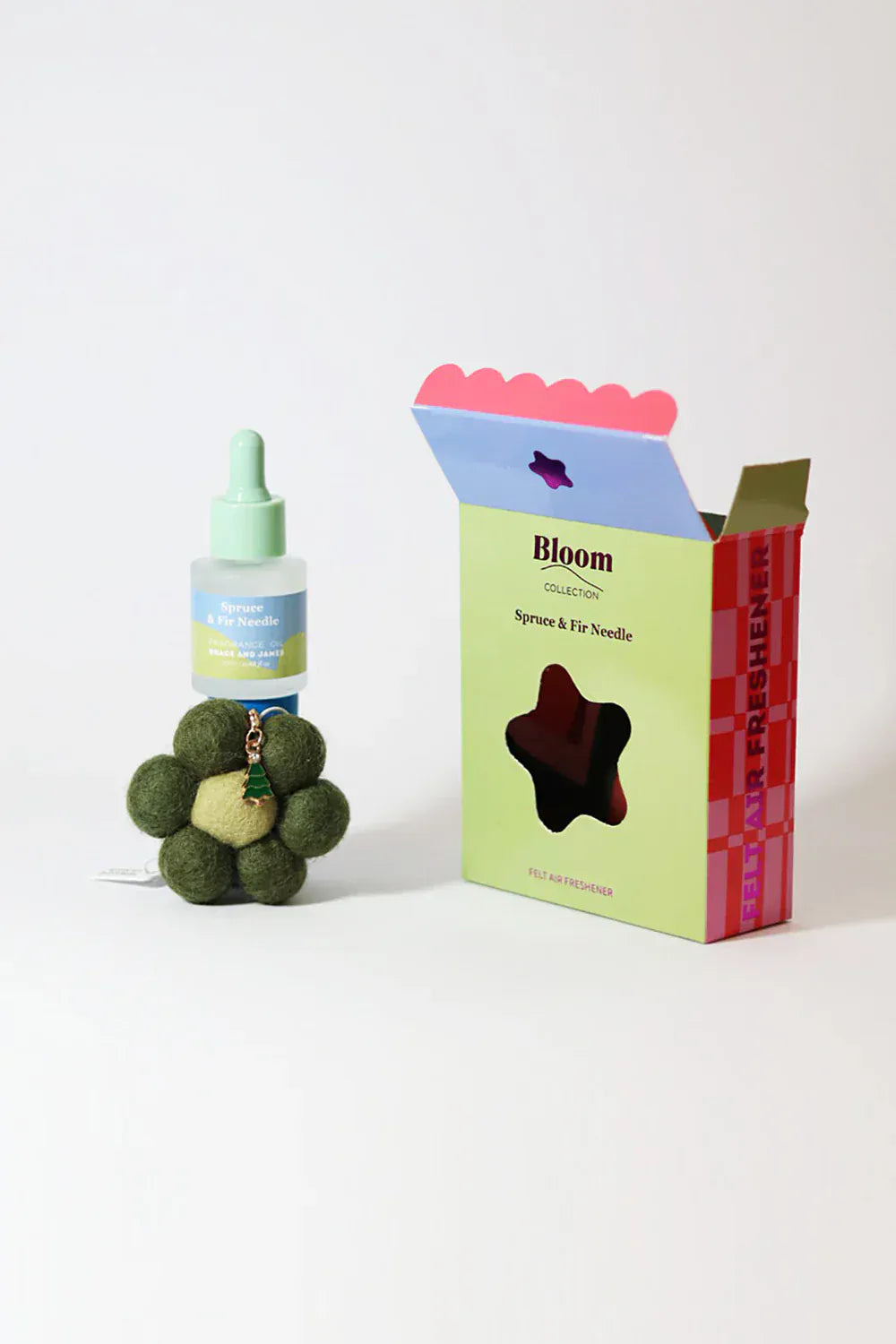 Bloom Christmas Collection | Spruce + Fir Needle Air Freshener