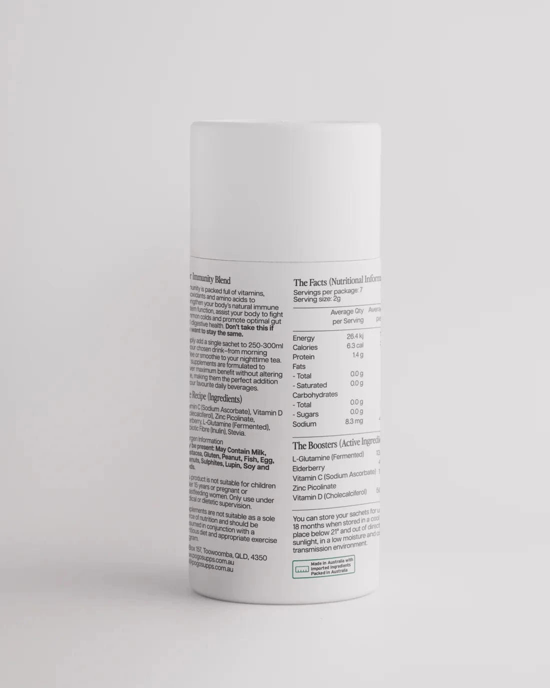 7 day cylinder | Immunity