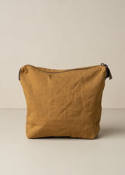 Journey Makeup Canvas Bag Caramel