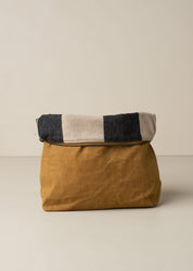 Journey Makeup Canvas Bag Caramel