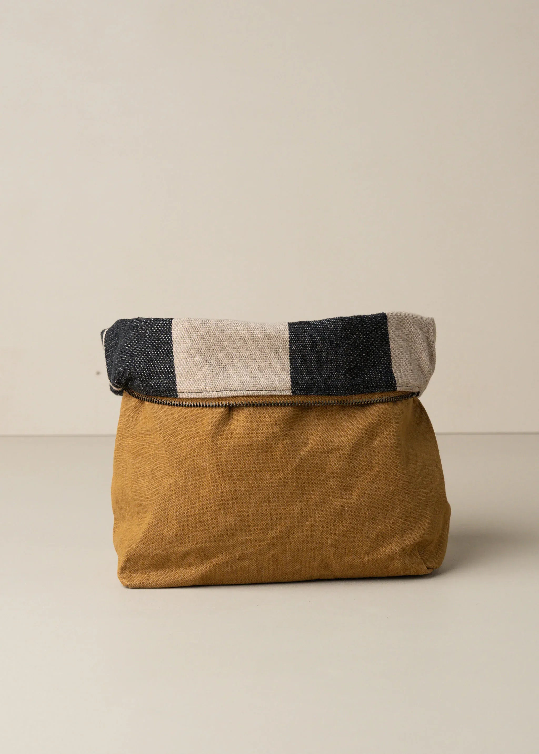 Journey Makeup Canvas Bag Caramel