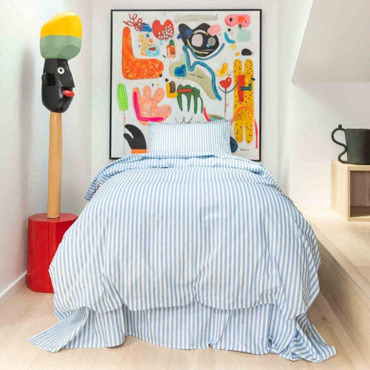 Seaside Stripe Organic Cotton Pillowcases 1P Single
