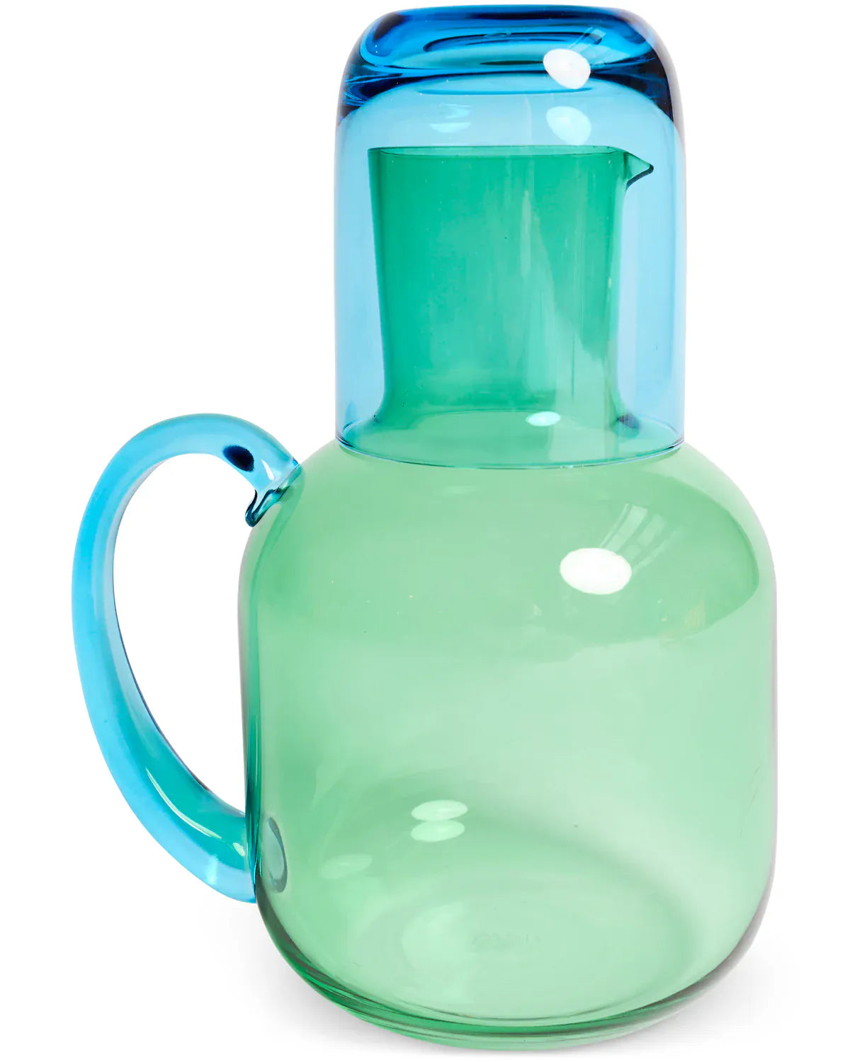 Pistachio Crush Carafe + Glass