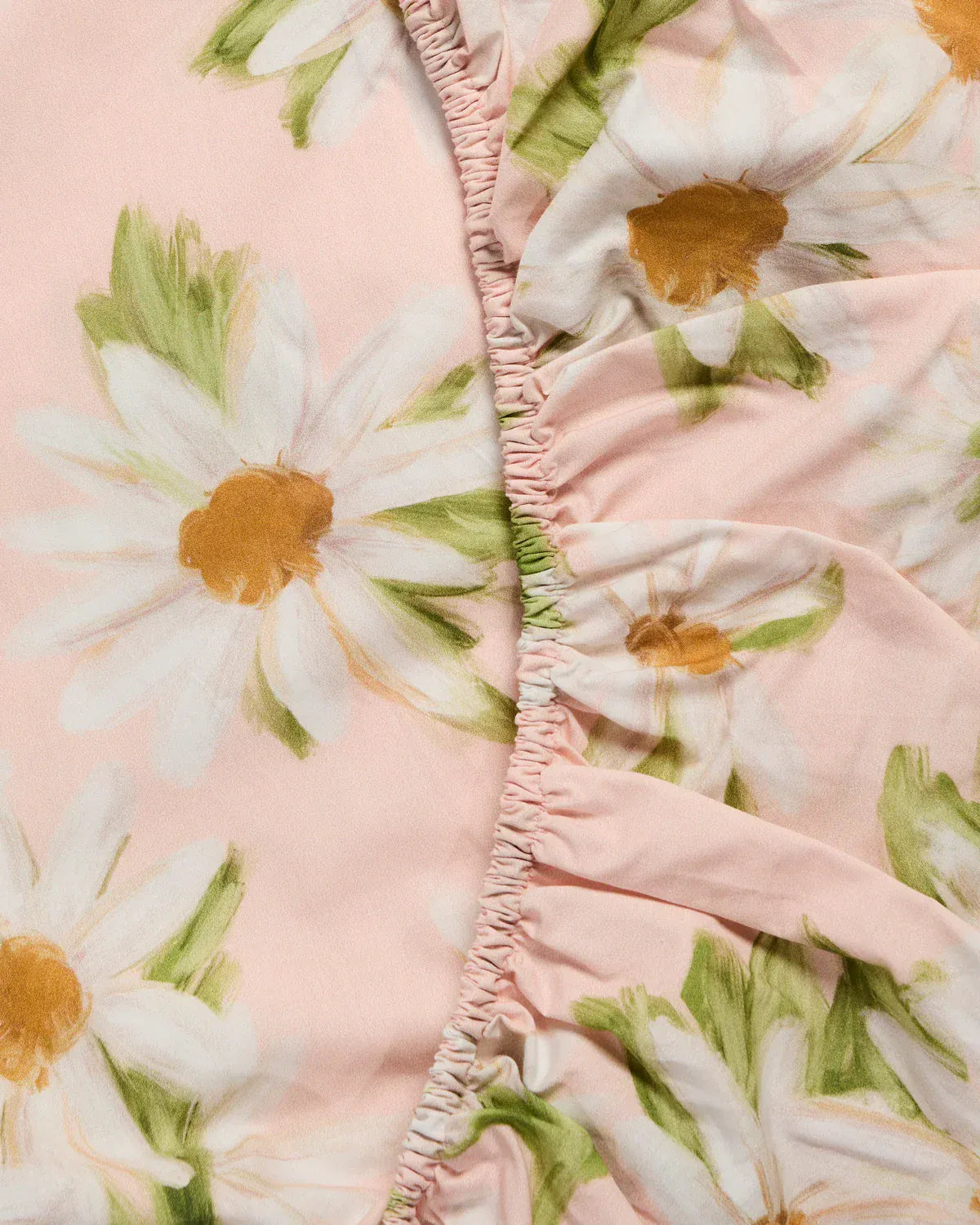 Sweet Daisy Organic Cotton Fitted Sheet | King