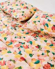 Flourish Flannelette Flat Sheet | Queen