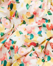 Flourish Flannelette Fitted Sheet | Queen