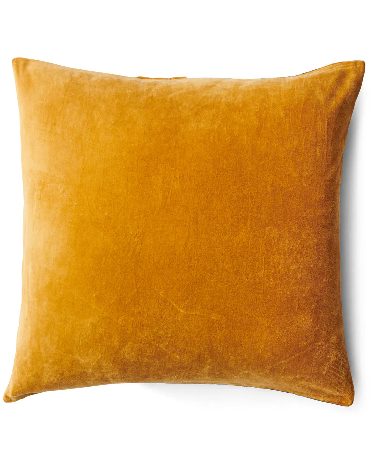 Pecan Velvet European Pillowcases | Set of 2