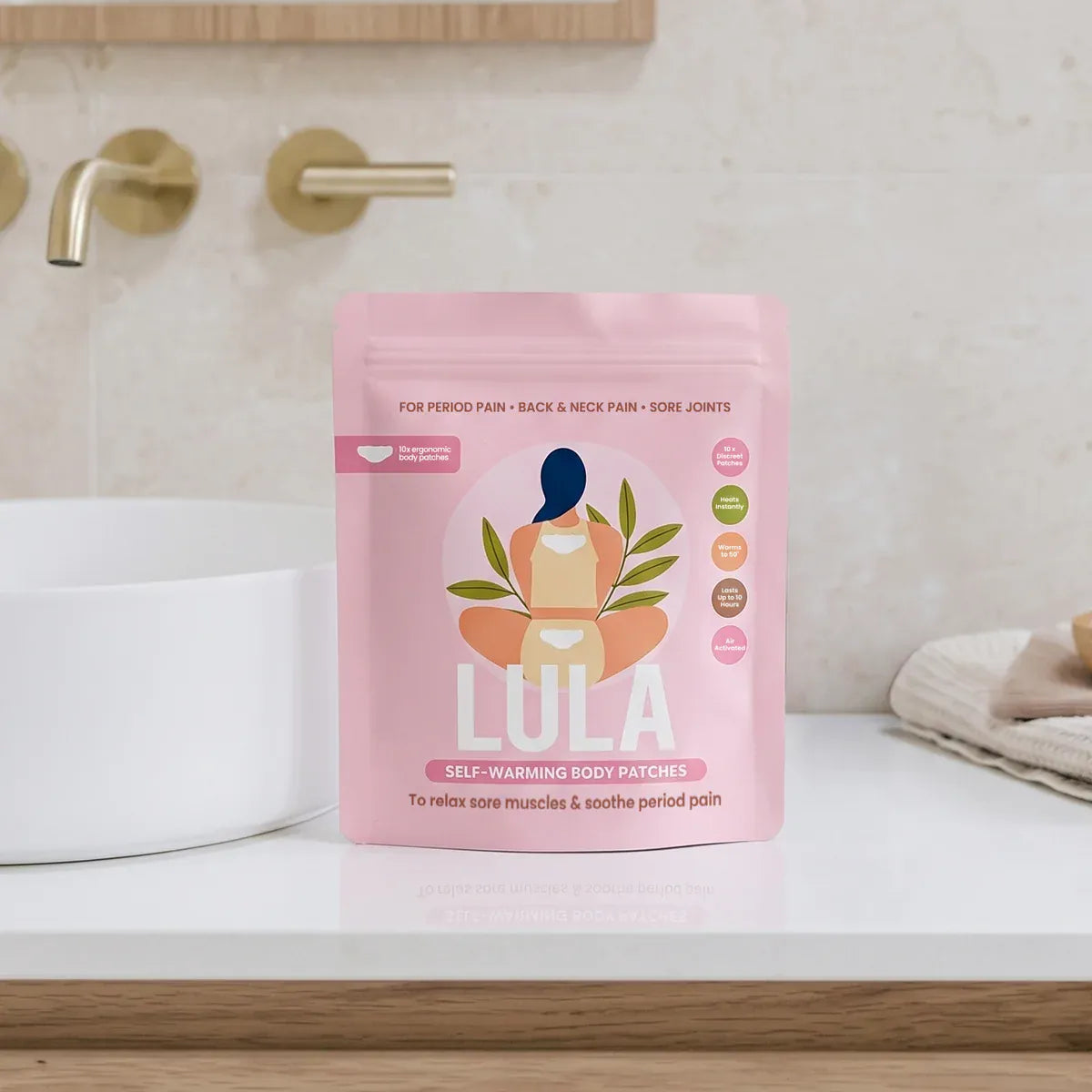 Bag of Ten Self-Warming Body Patches