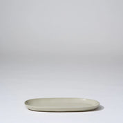 Cloud Oval Plate Chalk | Medium