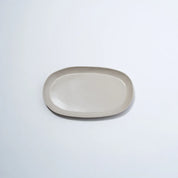 Cloud Oval Plate Chalk | Medium