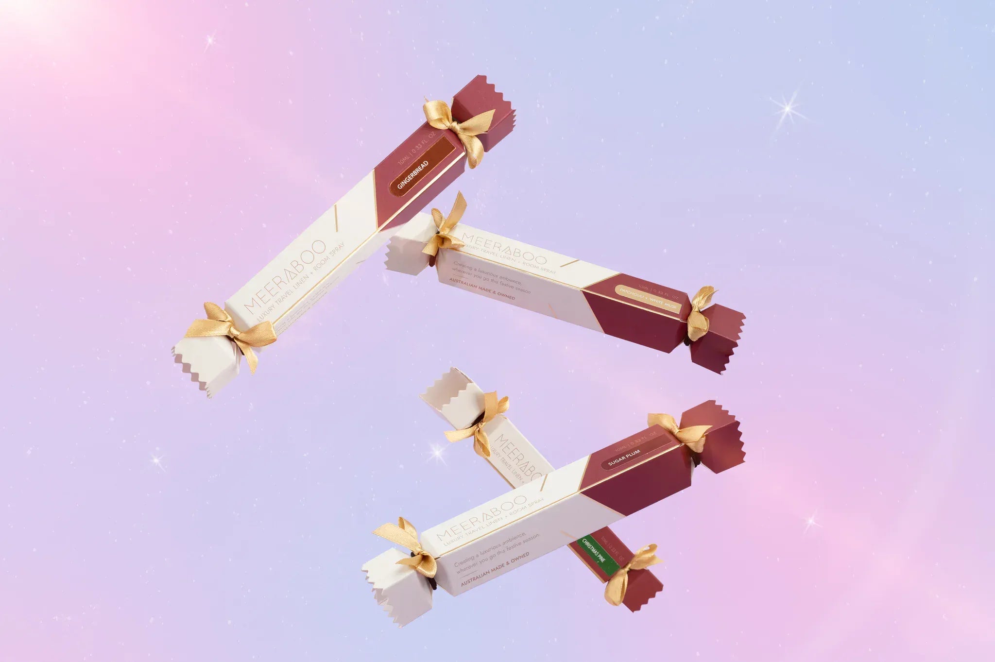 Christmas Bon Bon | Luxury Travel Linen + Room Spray | Sugar Plum