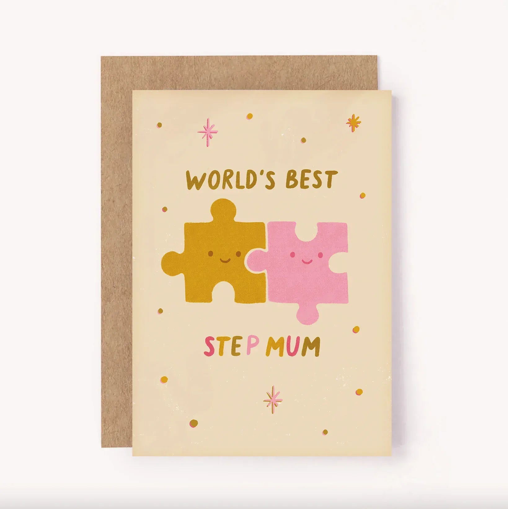 Mothers Day Card | World's Best Step Mum