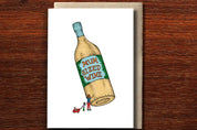 Mothers Day Card | Mum Sized Wine
