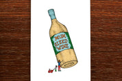 Mothers Day Card | Mum Sized Wine