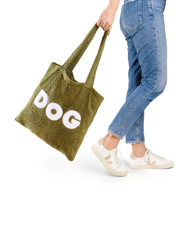 DOG Towelling Bag | Olive