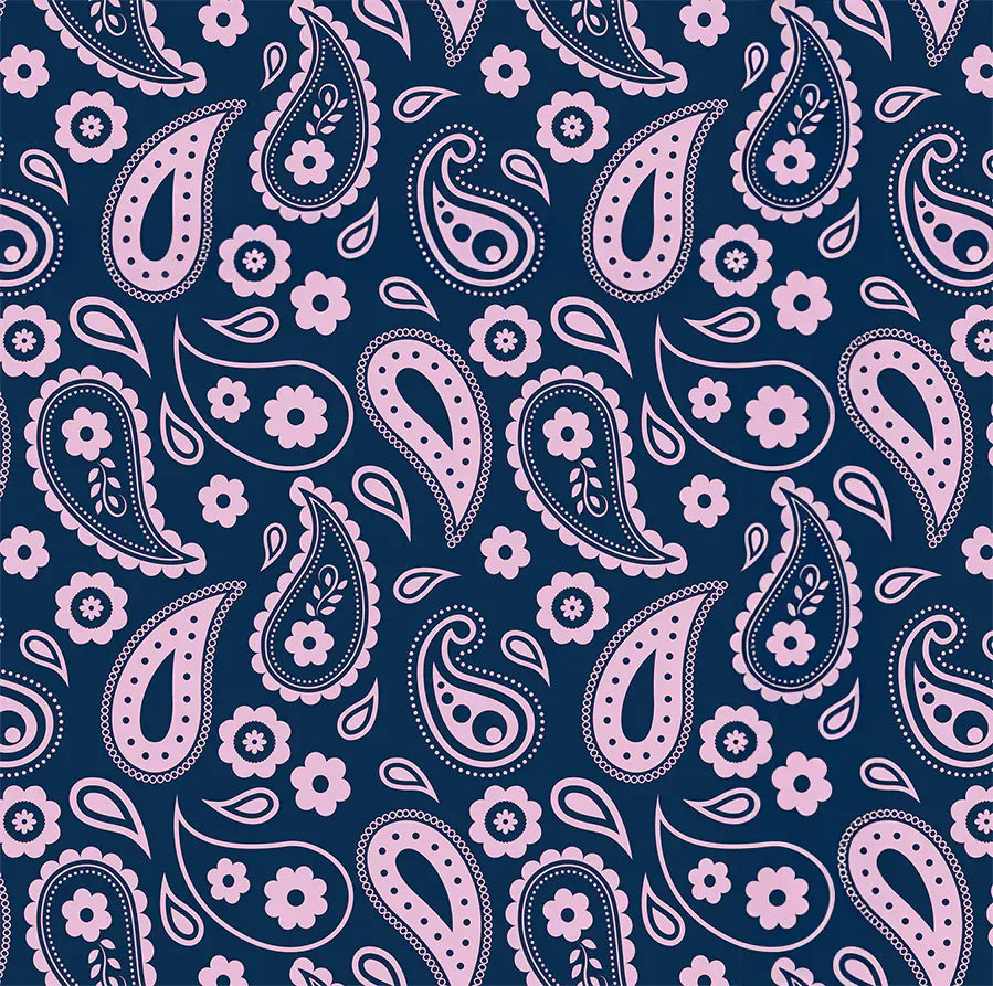 Mini Zip Pouch | Paisley