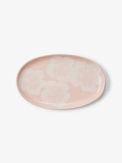 Jardin Pink Oval Plate