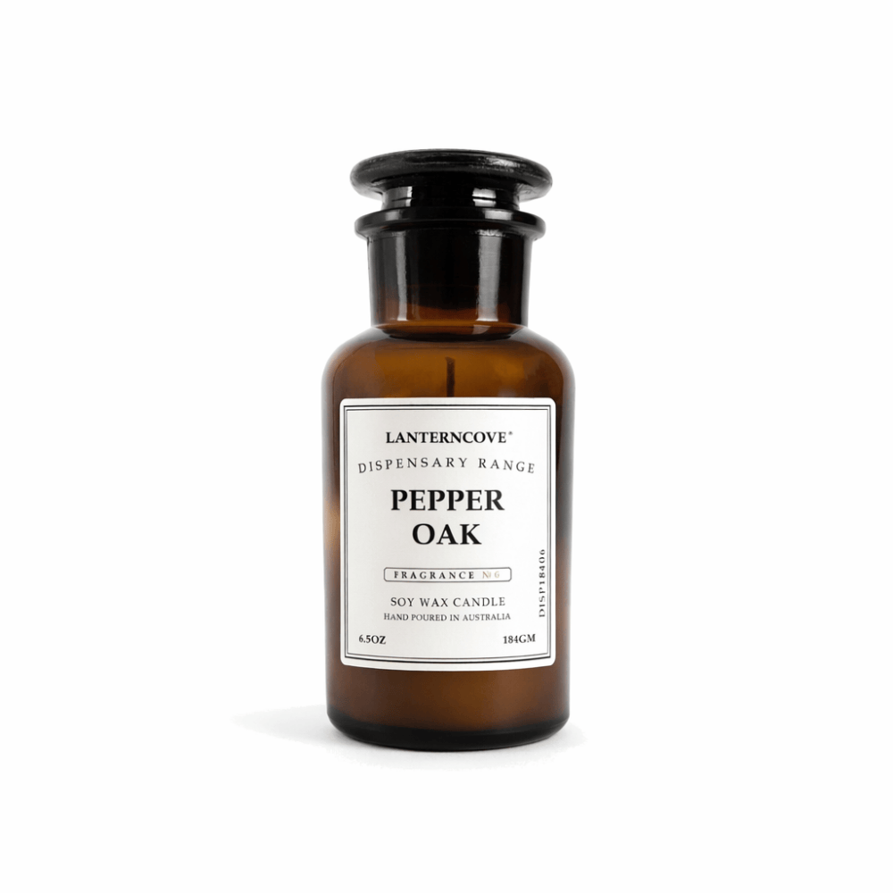 Dispensary 6.5oz Candle | Pepper Oak