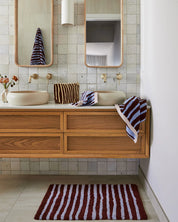 Strokes Bath Mat