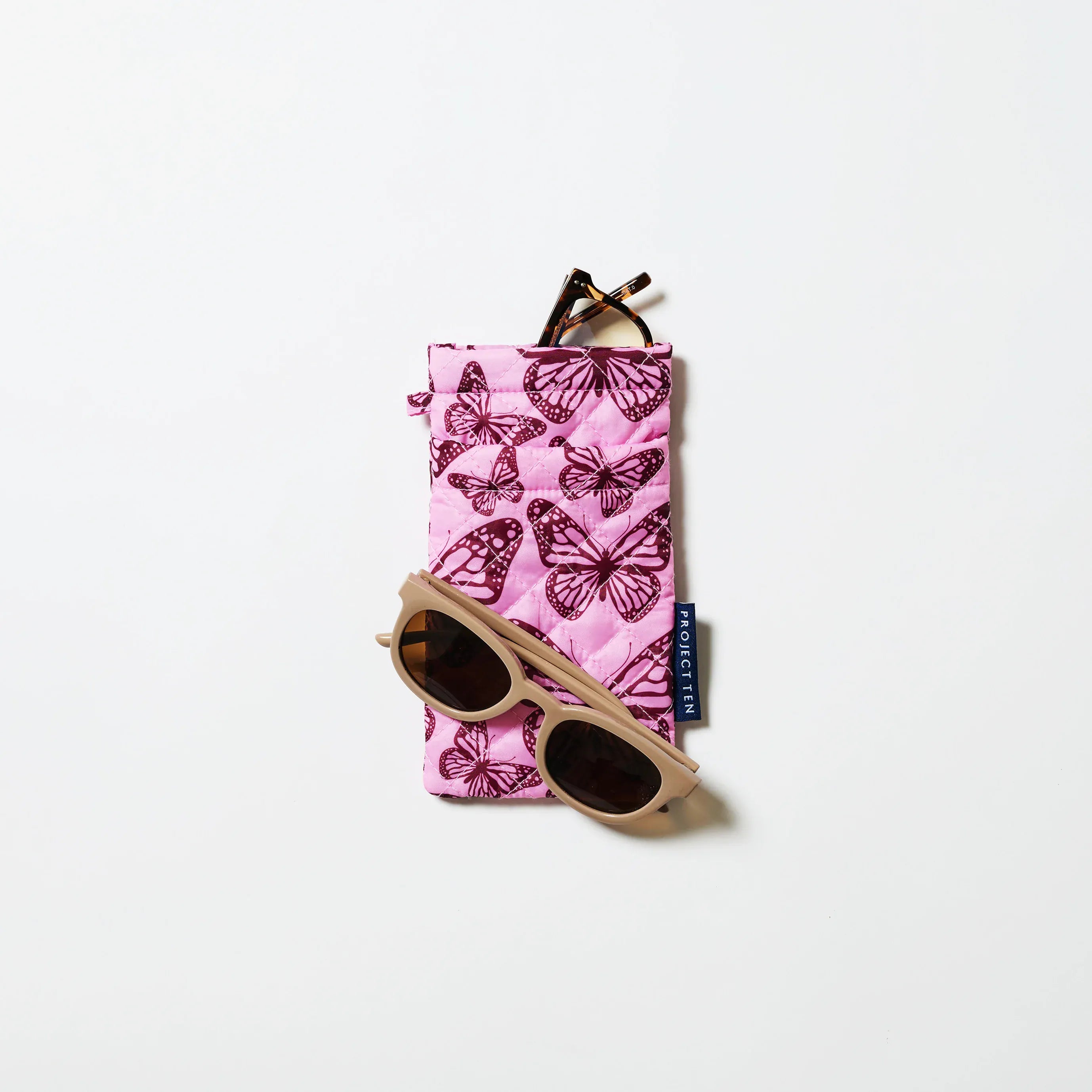 Double Glasses Case | Butterfly