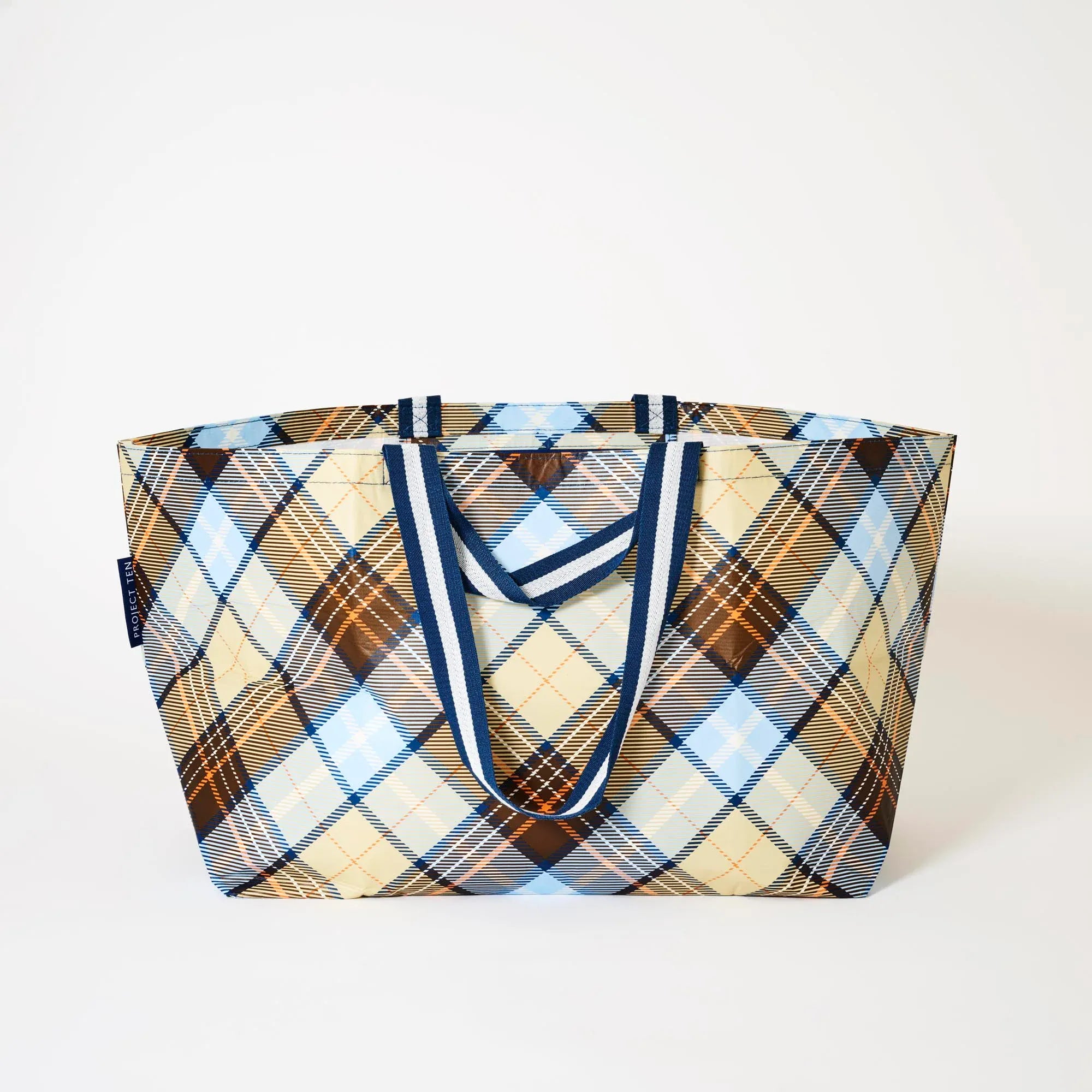 Oversized Tote | Country Plaid