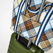 Zip Medium Tote | Country Plaid