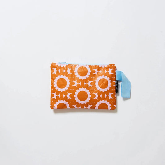 Geo Floral Mini Zip Pouch