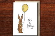 Newborn Card | Rabbit Baby