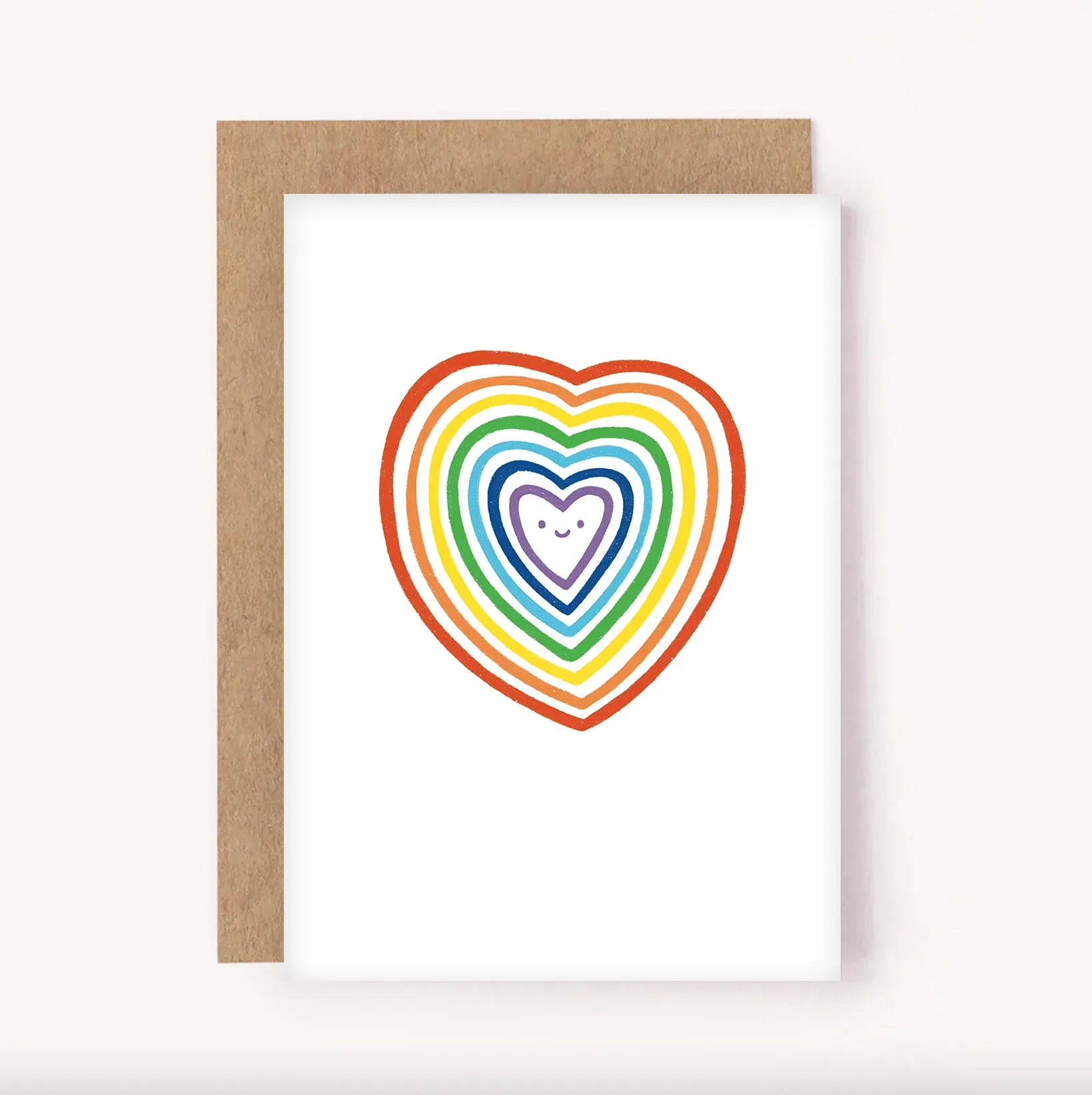 Rainbow Heart | Valentine's Day Card