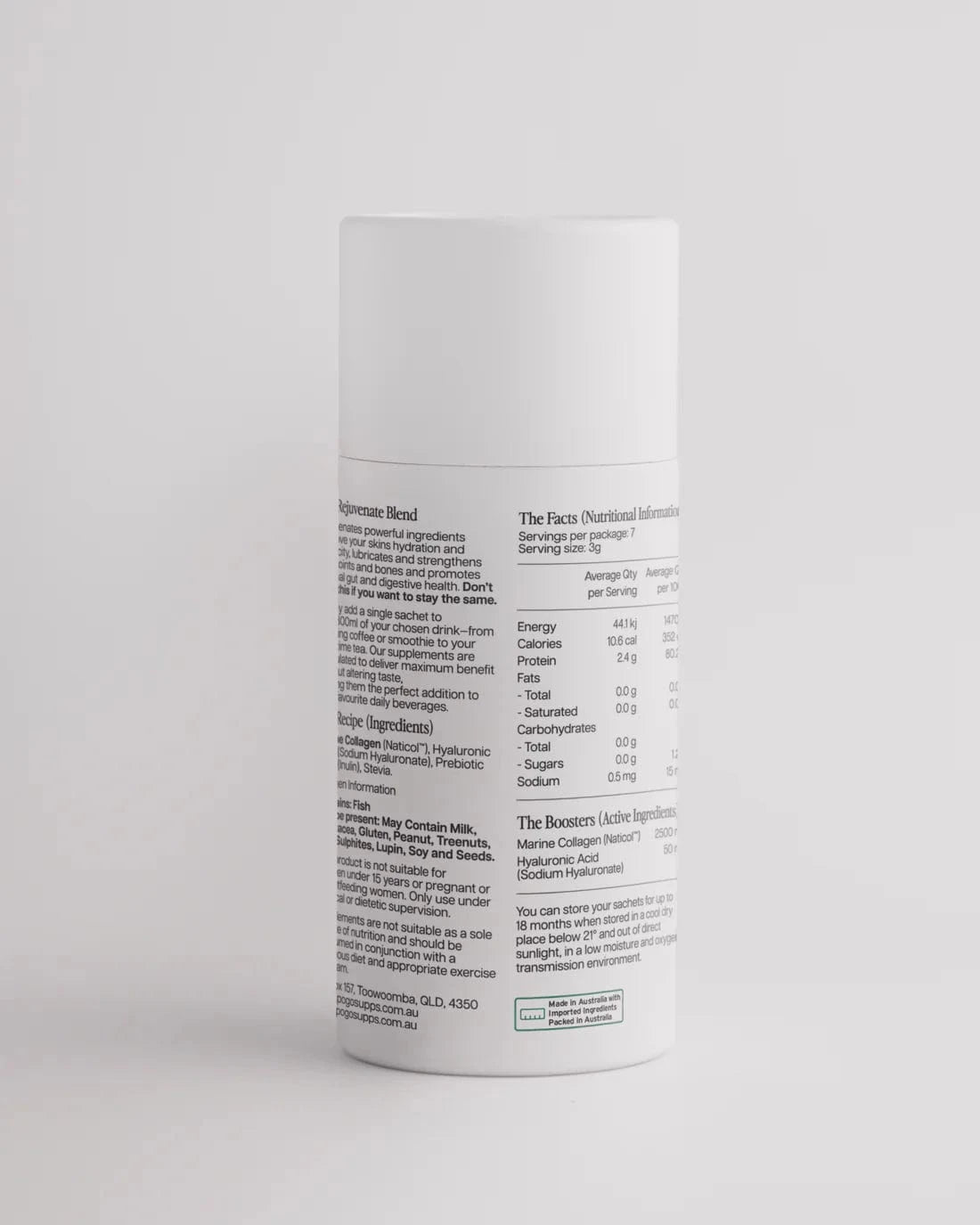 7 day cylinder | Rejuvenate