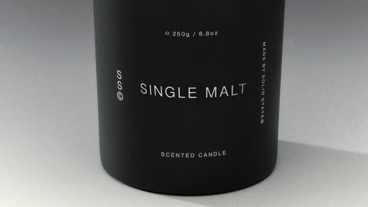 Single Malt Candle | Whisky Caramel