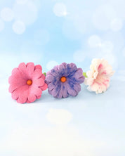 Felt Pastel Flowers | Set of 3