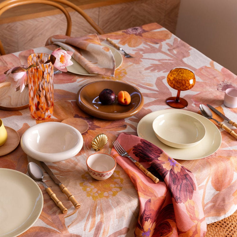 Cornflower Pink Tablecloth - Large