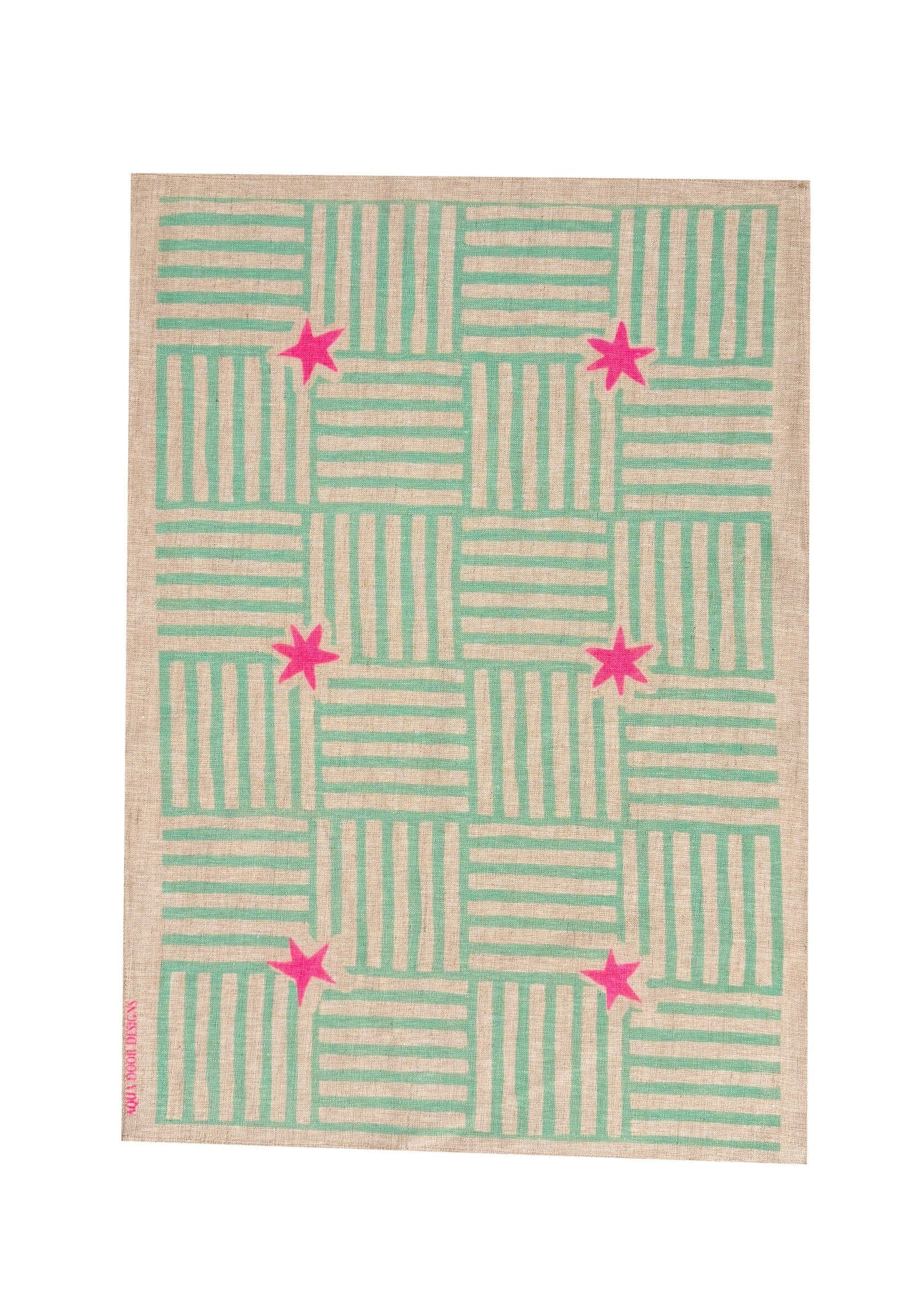 Capri Tea Towel | Natural Linen