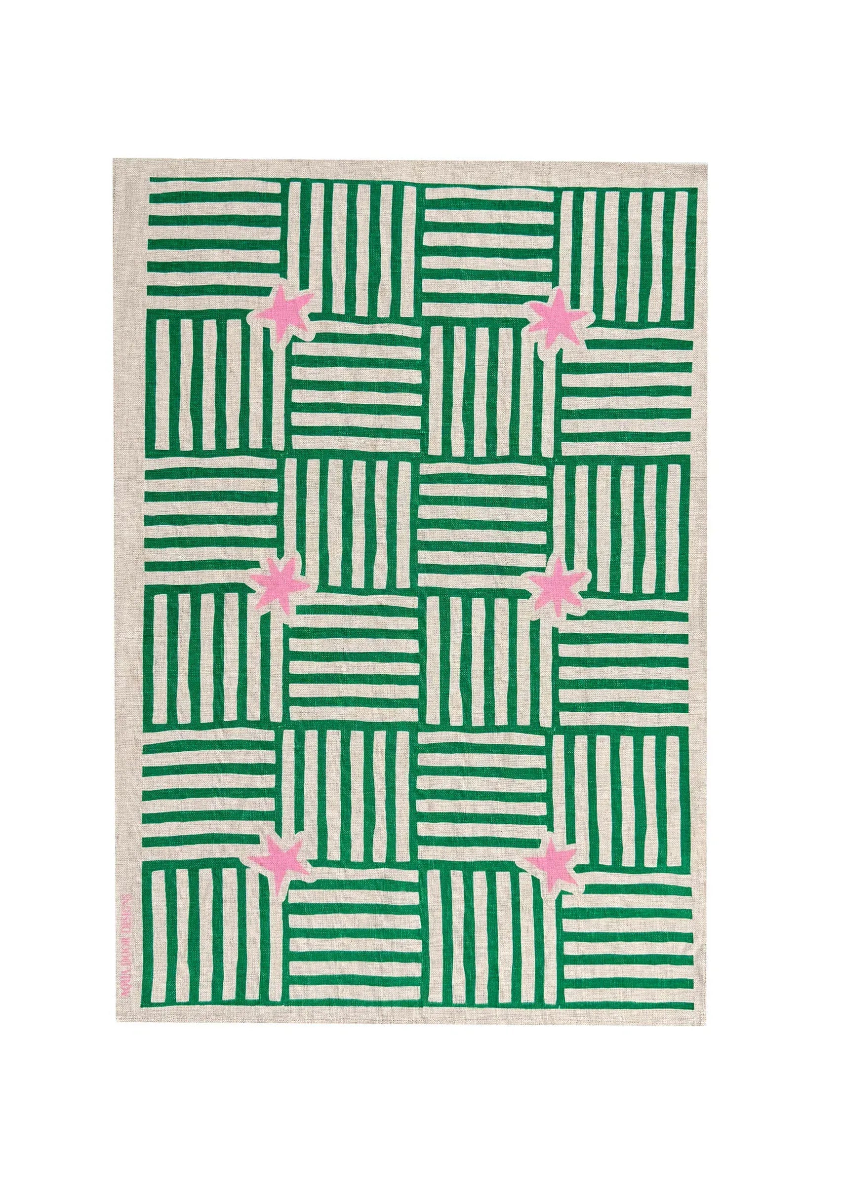 Capri Tea Towel | Natural Linen