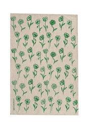 Poppies Tea Towel | Natural Linen