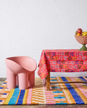 Festive Bow Tablecloth Standard Rectangular