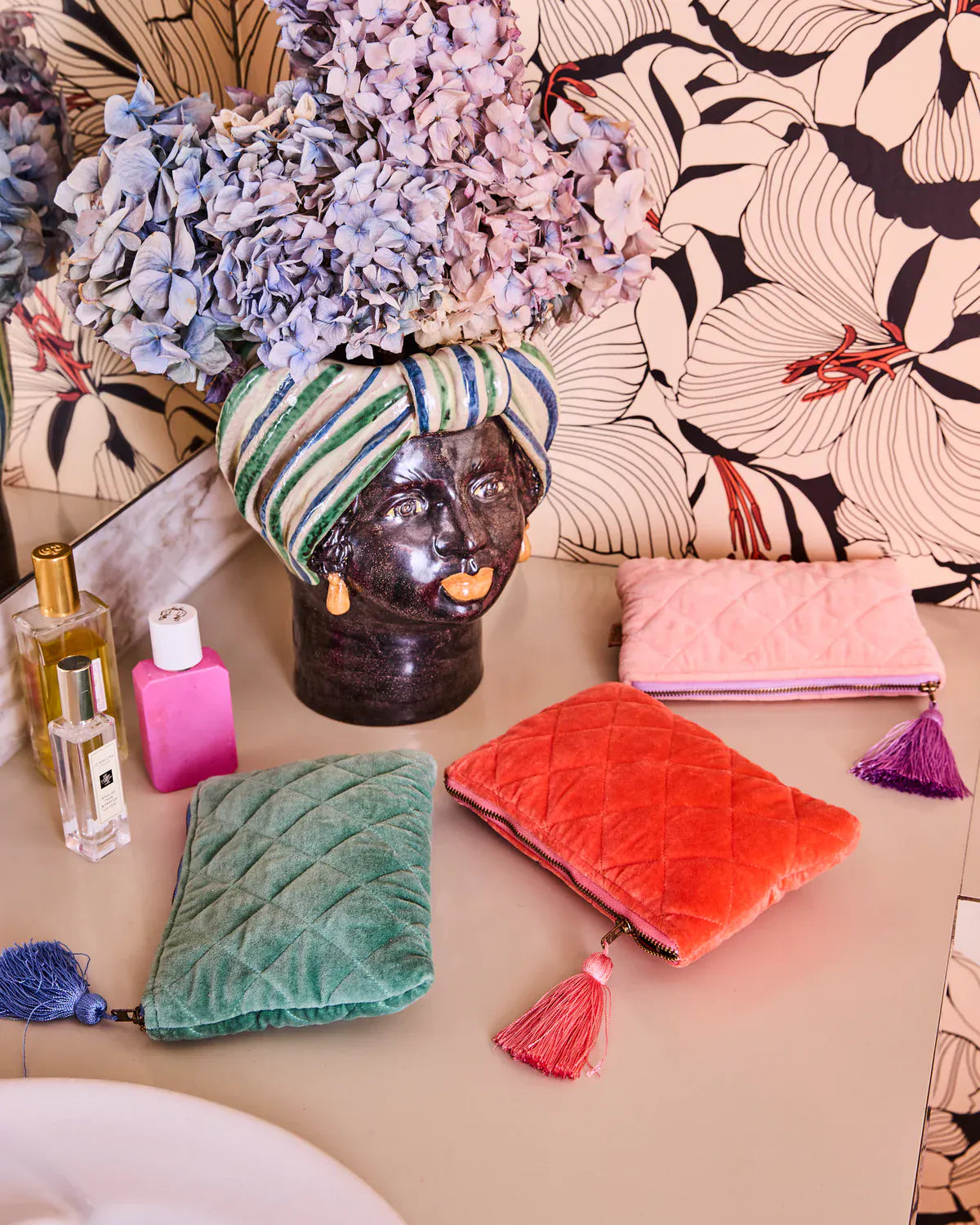 Sherbet Velvet Cosmetics Purse