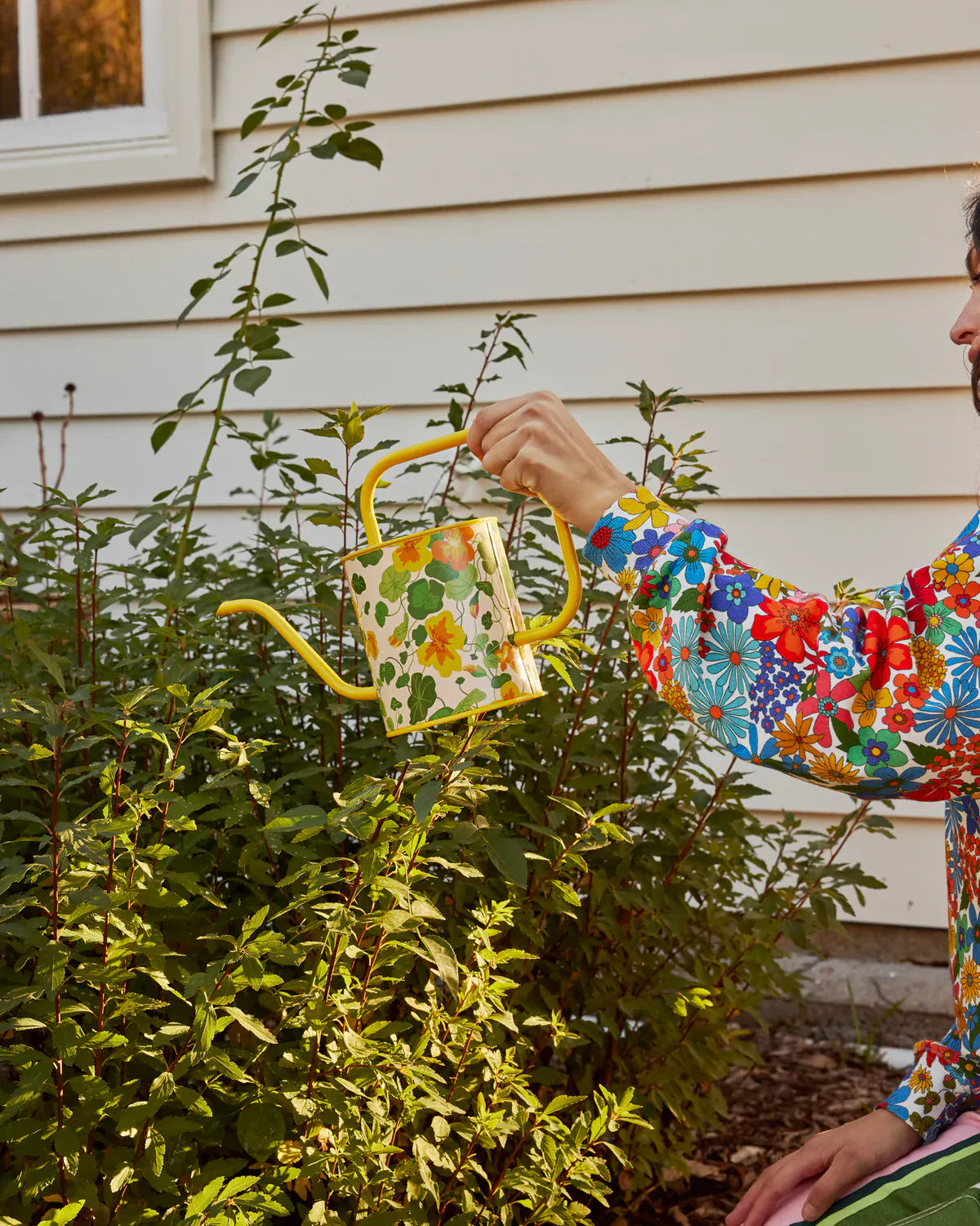 Nasturtium Watering Can