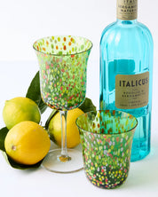Garden Soiree Speckle Tumbler Glass | Set of 2