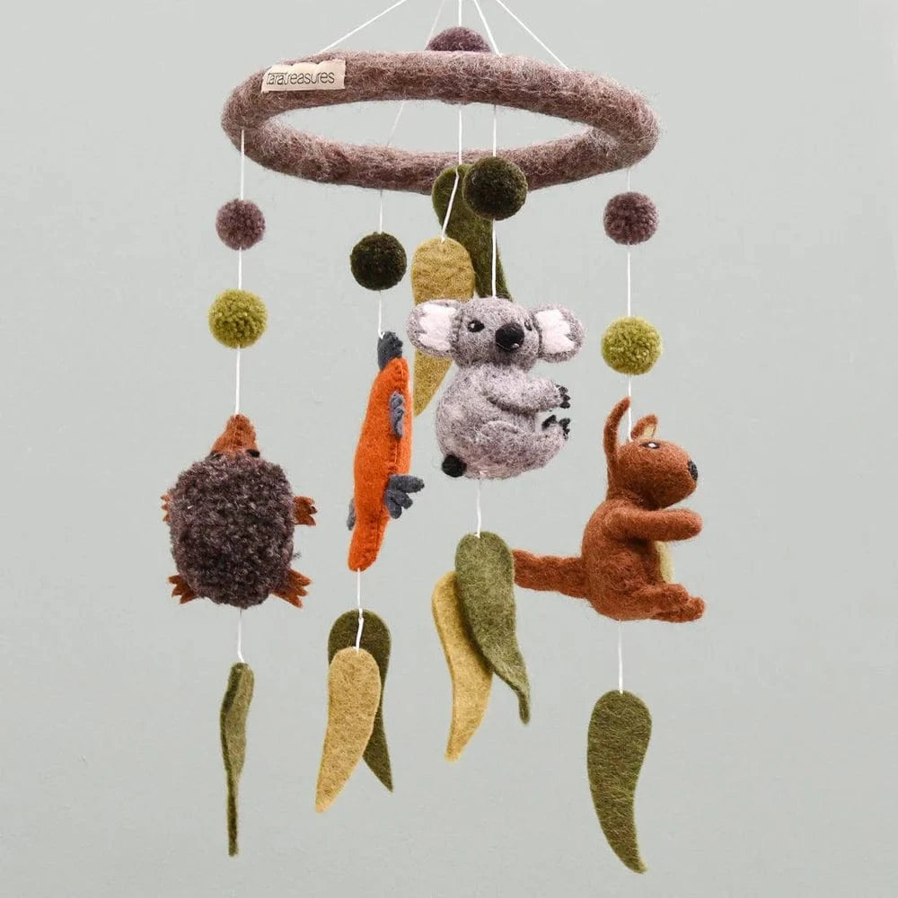 Nursery Cot Mobile | Australian Animals