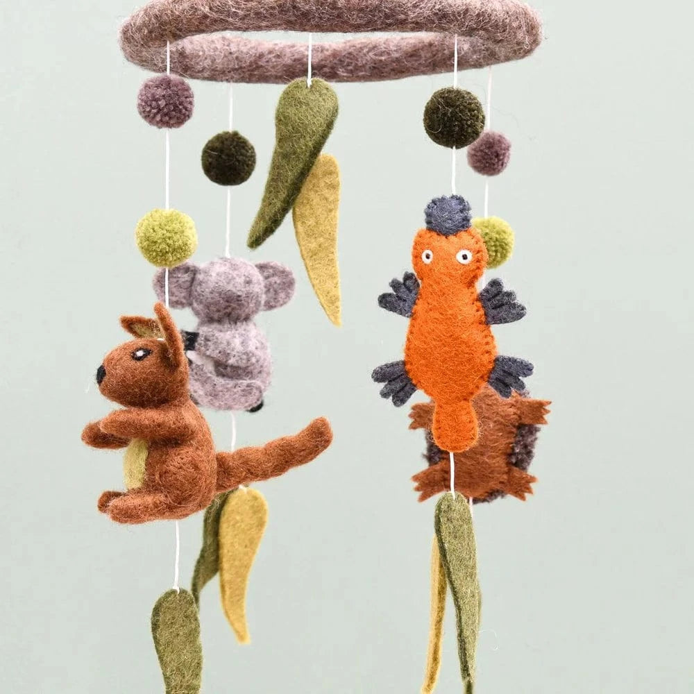 Nursery Cot Mobile | Australian Animals
