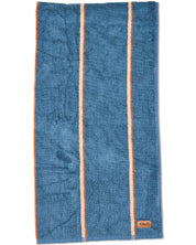 Blue Lagoon Stripe Bamboo Terry Hand Towel
