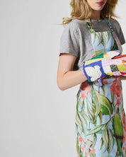 Christmas Patchwork Oven Mitt