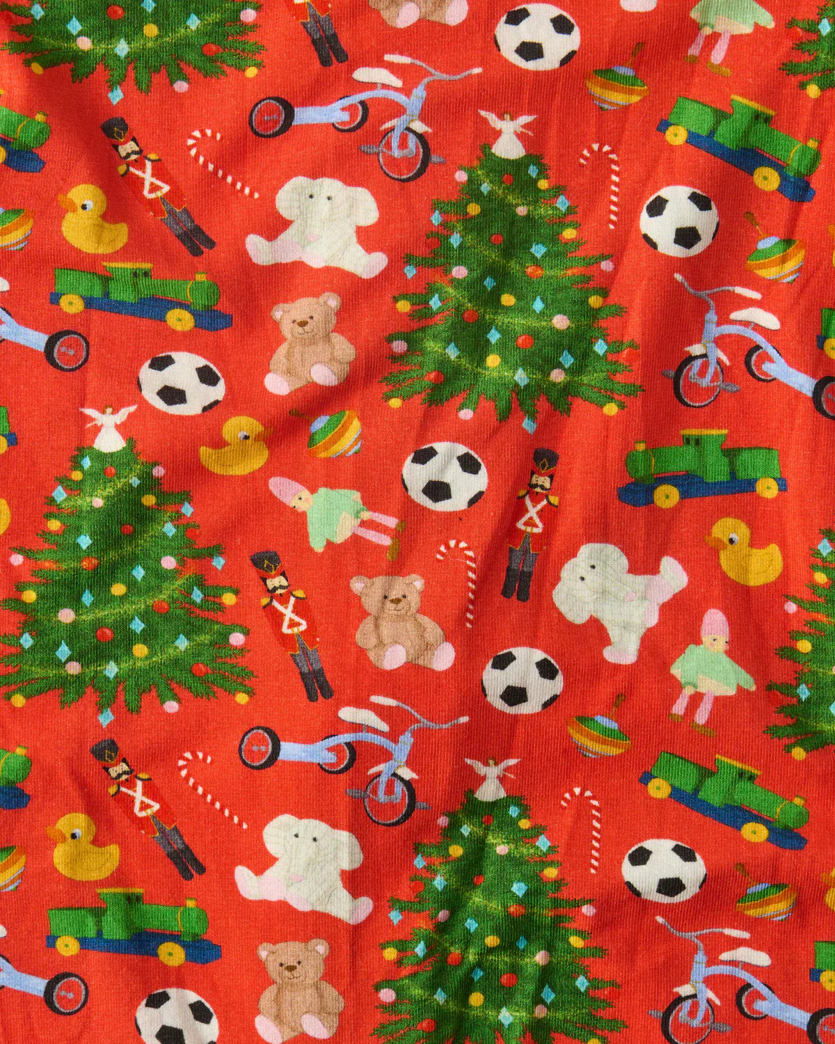 Christmas Toys Organic Short Sleeve Romper 6 - 12 mths