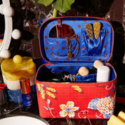 Heidi Large Vanity Case | Vermillion